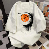 Bügelaufkleber - Punk-Style Mondnacht